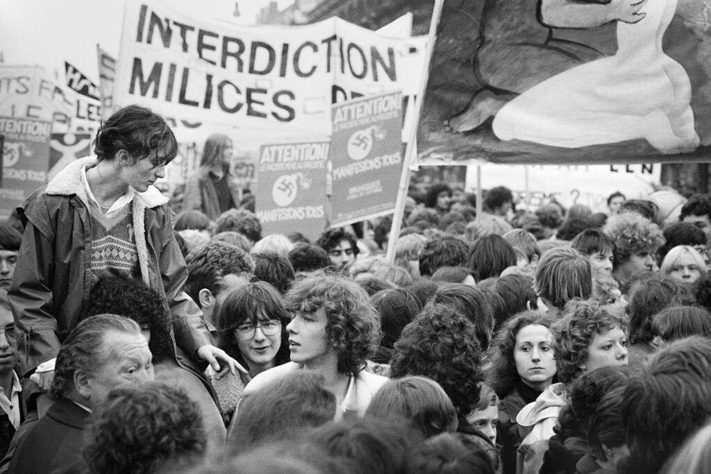 Manifestation antiraciste à Bruxelles, 1981